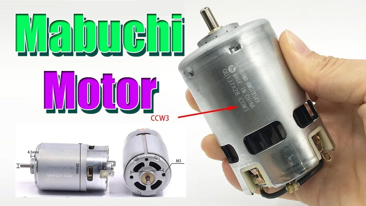 Top 4 Best Mabuchi Motor Review 2024