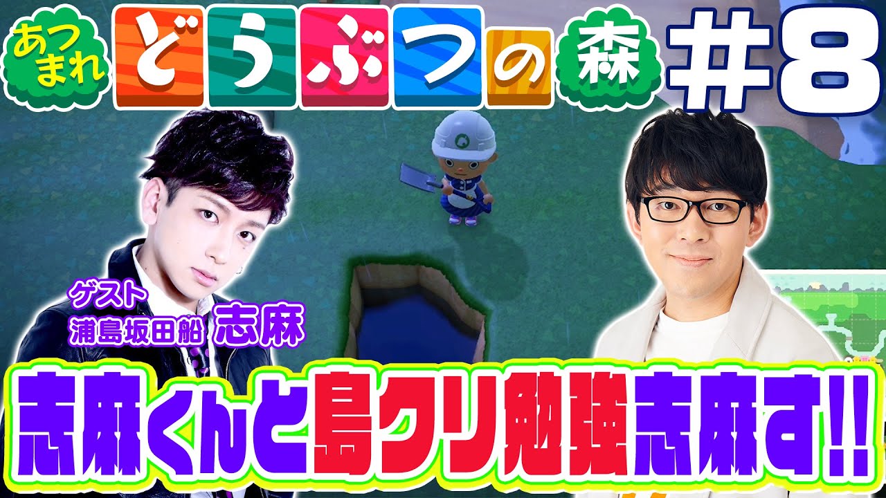【#8】浦島坂田船・志麻くんと島クリ勉強いた志麻す！？の巻
