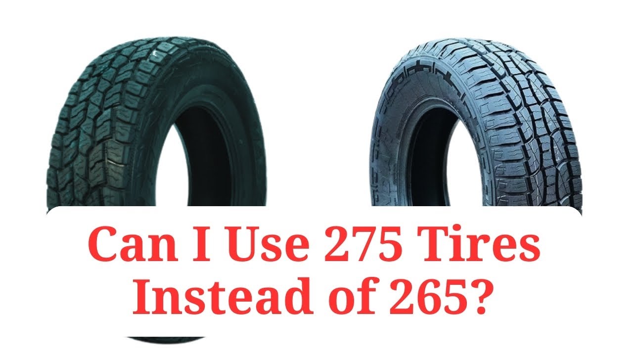 Можно ли использовать шины 275 вместо 265? #275vs265