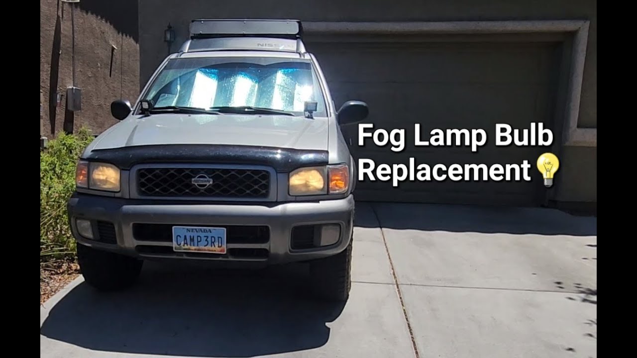 1999.5-2004 Nissan R50 Pathfinder Fog Lamp Bulb Replacement