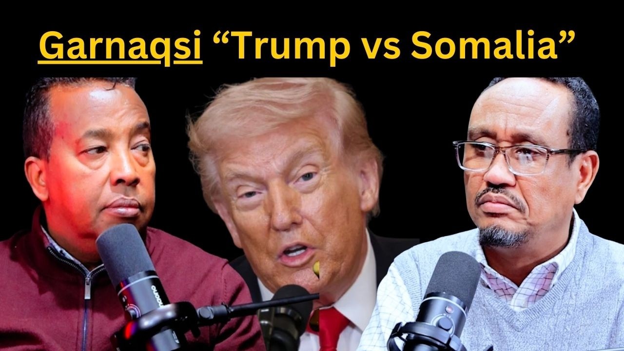Garnaqsi “Trump vs Somalia” Libaax nin aan aqoon baa lax ka rida