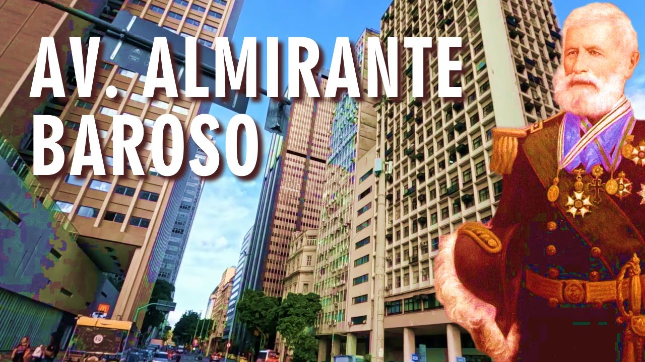 Andando Comigo na Av. Almirante Barroso no centro do Rio de Janeiro