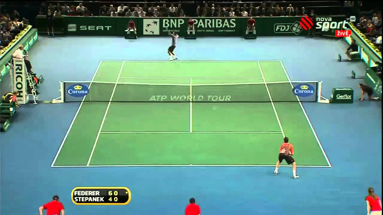 Parijs 2010 3e Ronde - Roger Federer vs Radek Stepanek