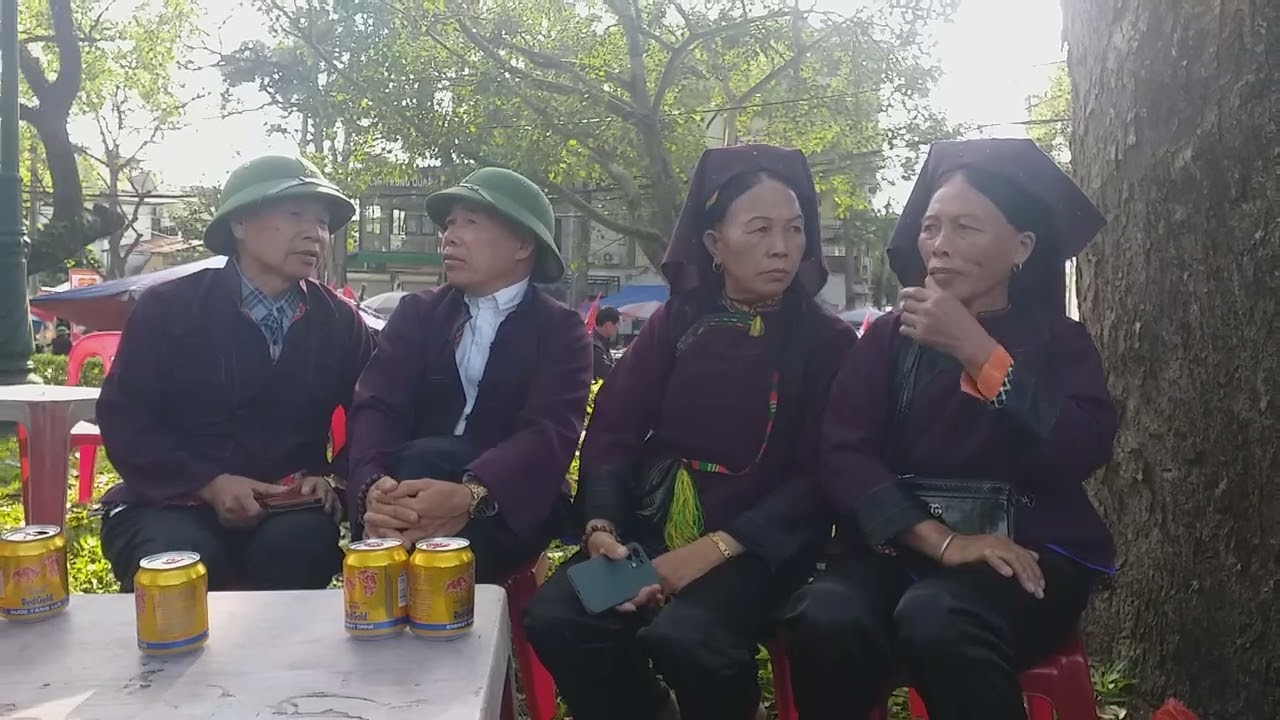 Hát shi  giao lưu  công vien Lang sơn 
