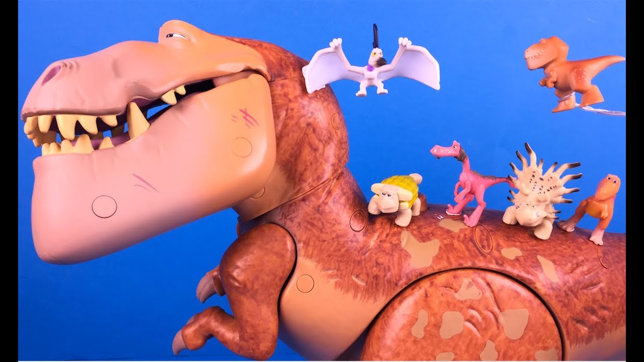 The Good Dinosaur Butch's Pack - Lot of Dinosaur Toys for Kids - Juguetes de Dinosaurios