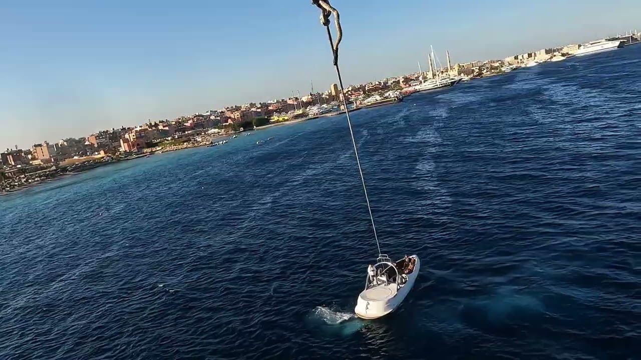 Parasailing - Hurghada, Egypt - 4K - GoPro HERO 10 Black