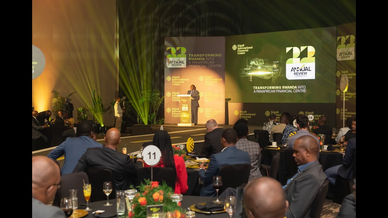 Kigali International Financial Centre annual review event highlights.