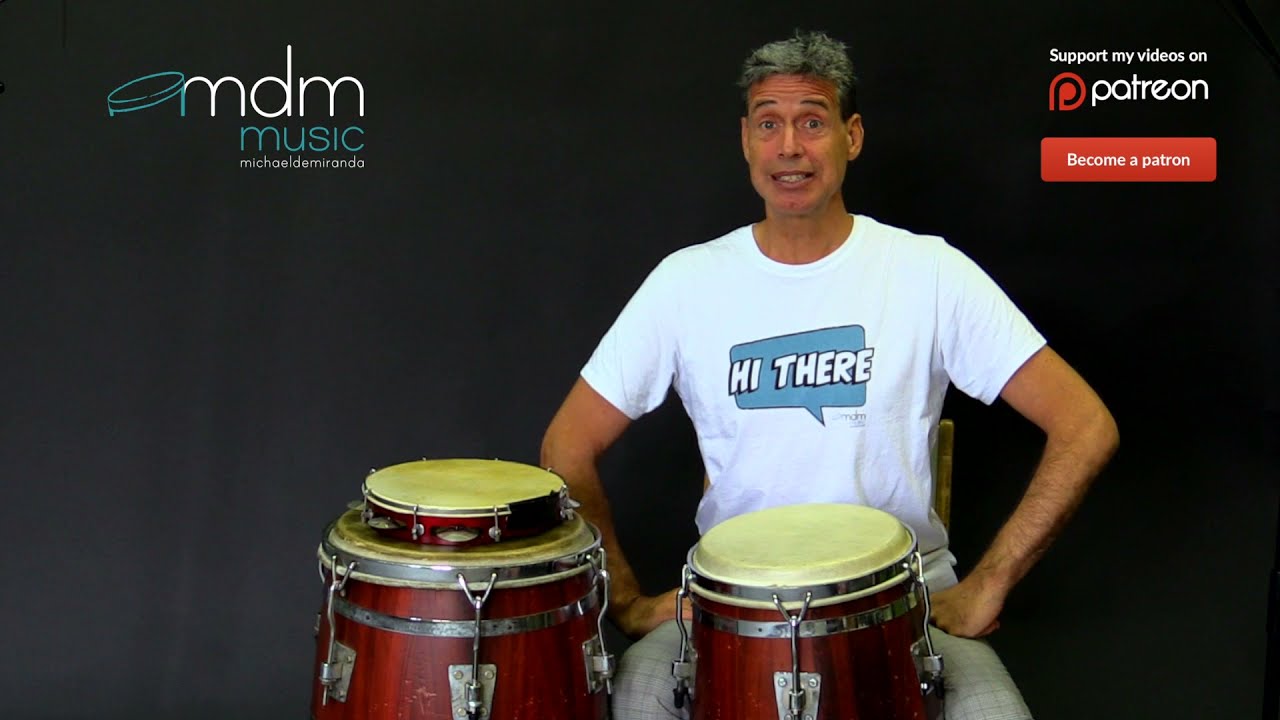 Cumbia and 5/4 rhythms for congas