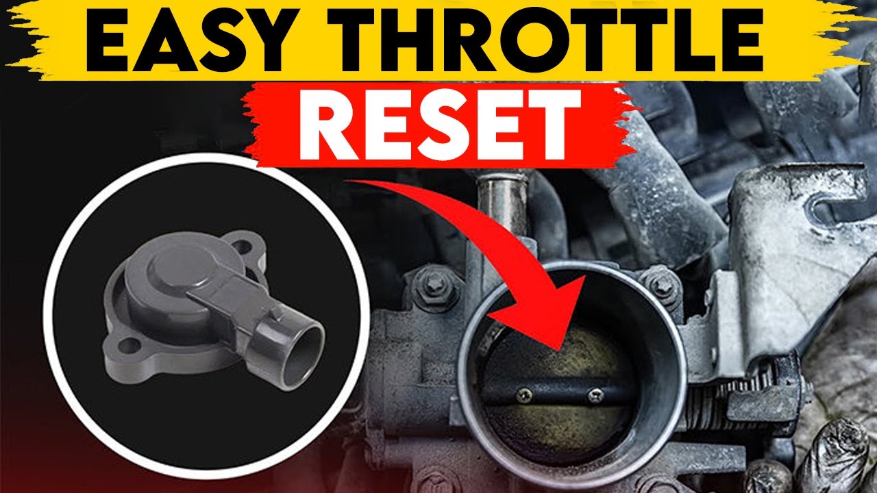 Сбросьте настройки TPS за 3 минуты | Механик не нужен!