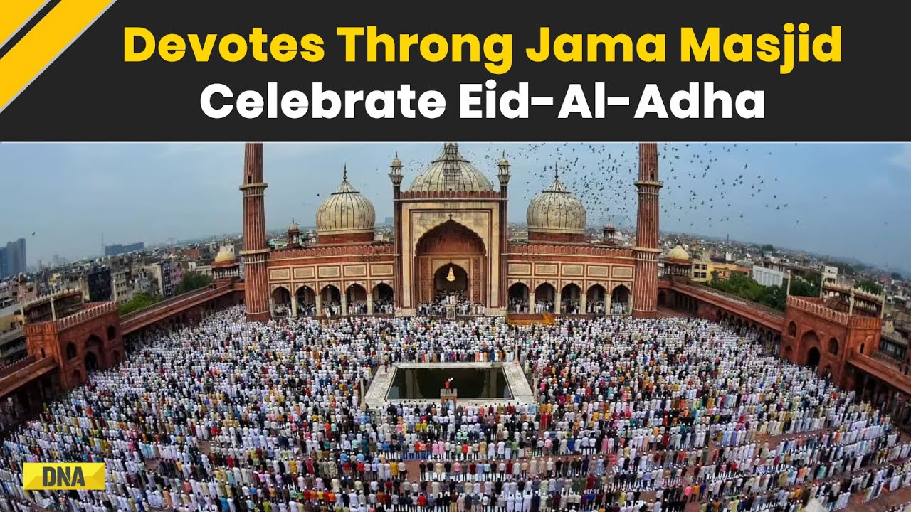Bakri Eid 2025: Thousands Gather At Jama Masjid To Celebrate Eid al-Adha With Devotion And Unity