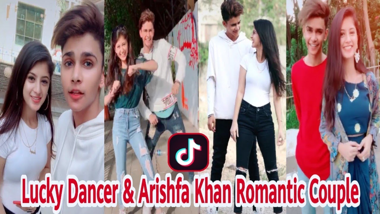 Lucky Dancer & Arishfa khan Best Couple TikTok video | TikTok Trending | Love Couple | Funny Couple