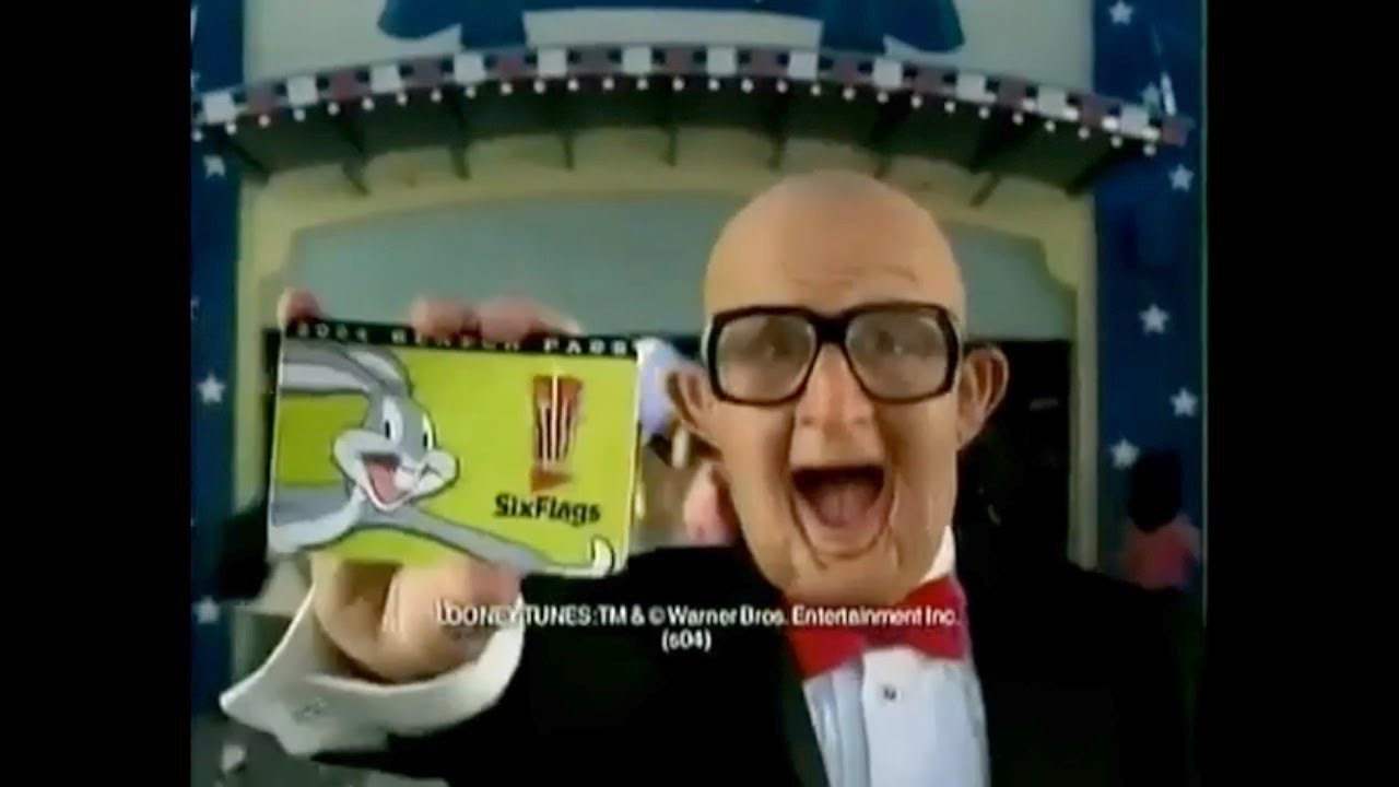 (2004) Реклама сезонного абонемента «Six Flags Great America Mr. 6»