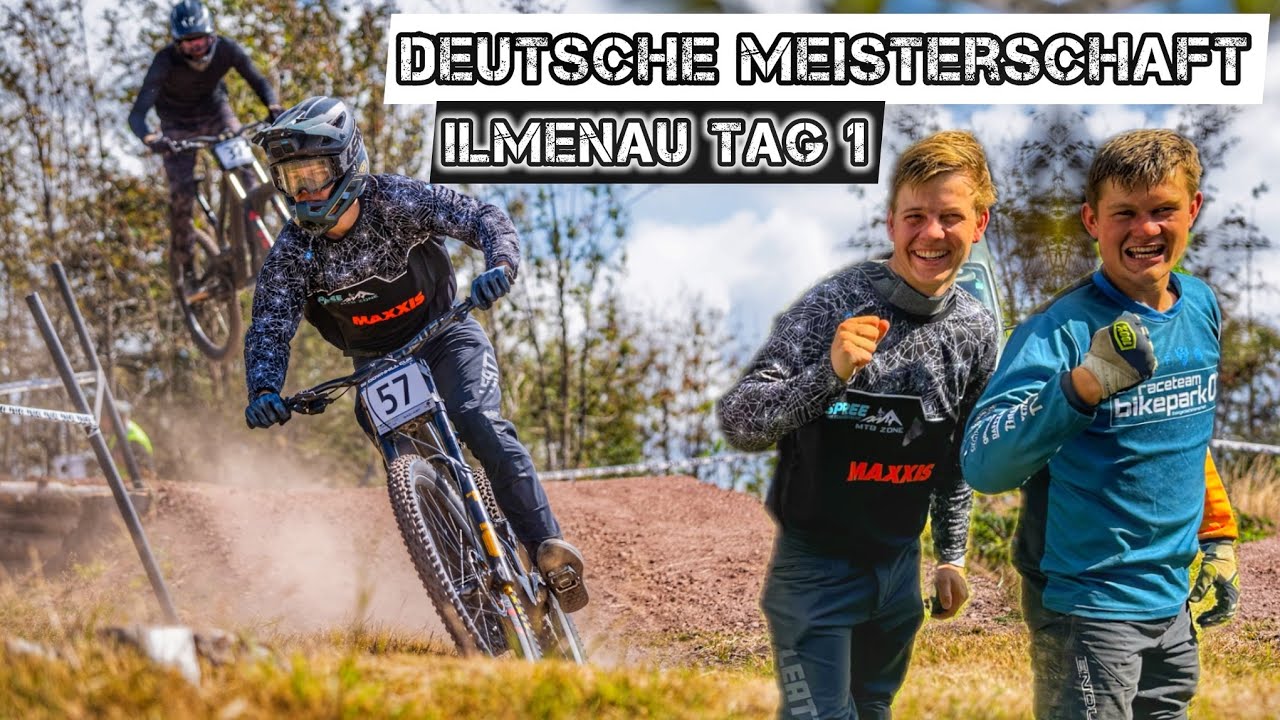 Deutsche Meisterschaft Ilmenau | Trackwalk + Training | IXS Downhill Cup Tag 1 | Julian Schneider
