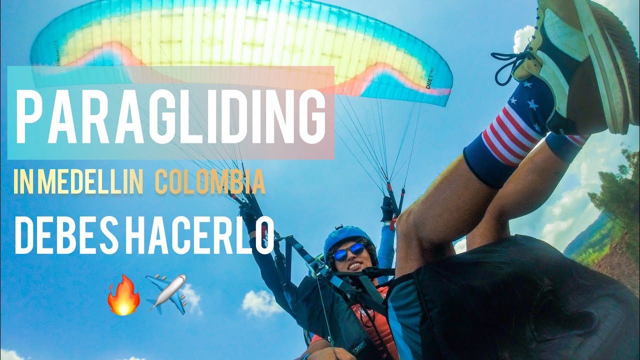 Cómo son LOS PARAPENTES de San Félix en MEDELLIN Colombia 🇨🇴