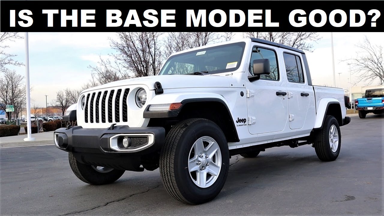 2022 Jeep Gladiator Sport S: Is The Base Model Gladiator Still Affordable?