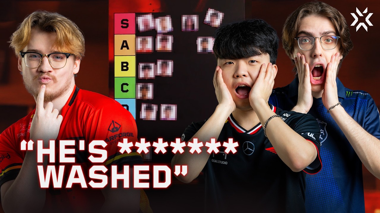 VALORANT Pros Make 2025 Player Tier Lists | On The Spike