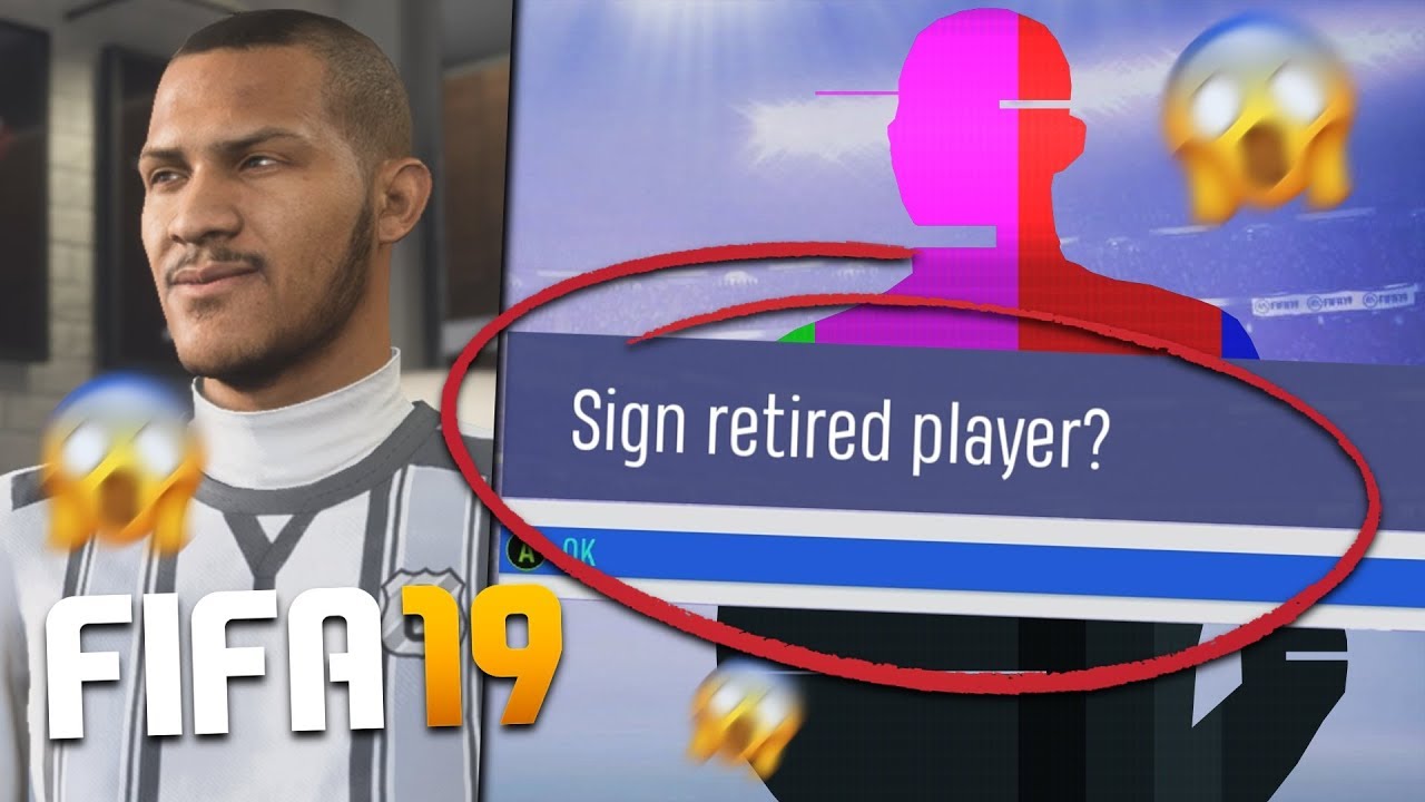WHAT IF EVERY PLAYER RETIRED ON FIFA 19 CAREER MODE? *MAD GLITCH*
