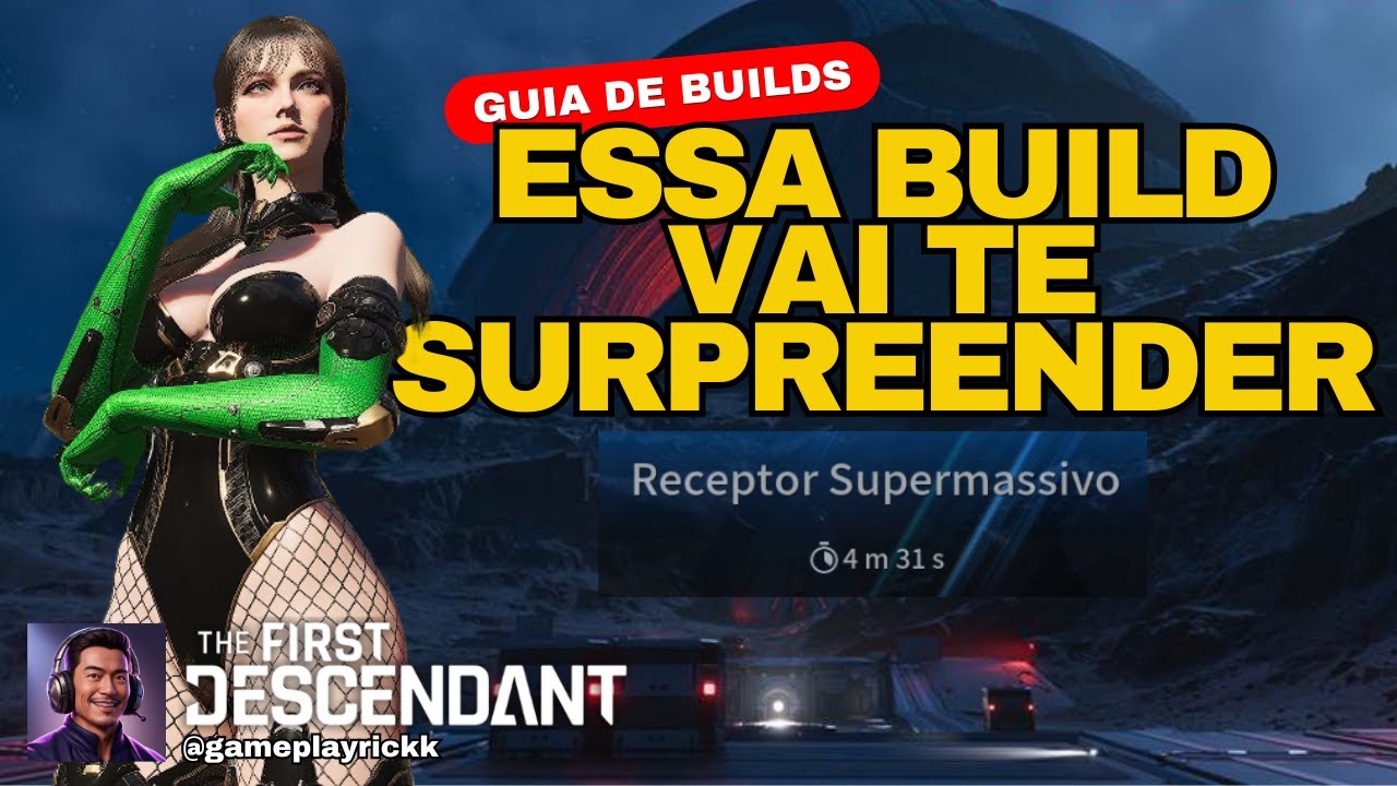 Build ATUALIZADA da FREYNA para o Receptor Supermassivo e Axion | The First Descendant