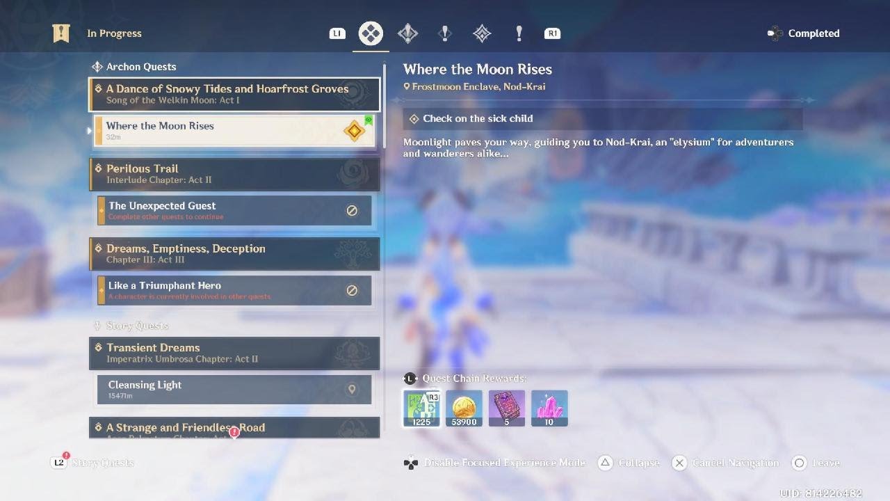 Where the Moon Rises: Go to Lauma's Library | Genshin Impact PS5