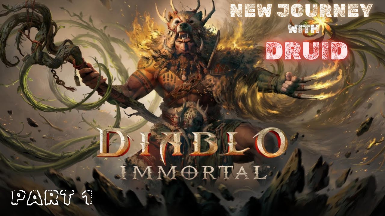 🔥 “New Druid Journey Begins! 🌿 Ultimate Nature Power in Diablo Immortal Mobile | Part 1 |