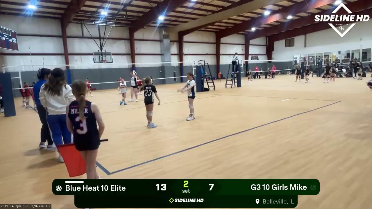 Blue Heat 10 Elite vs. G3 10 Girls Mike (2026.02.07)