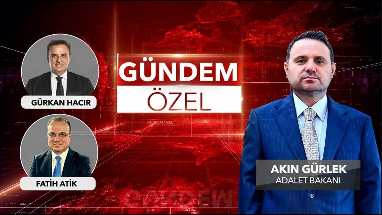 #CANLI | Adalet Bakanı Akın G&uuml;rlek, TGRT Haber&rsquo;de G&uuml;ndeme İlişkin Soruları Cevaplıyor!