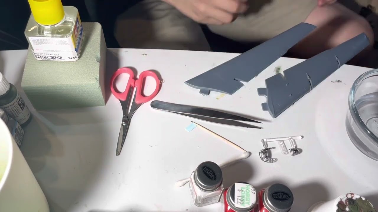 Atlantis 1:175 Boeing B52 with X-15 part 4