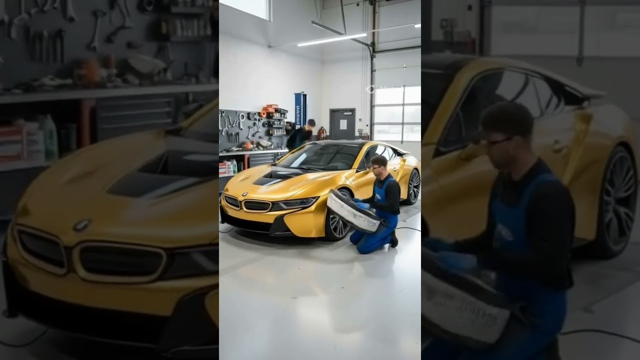 Gold Car  Transformation Secrets Revealed 