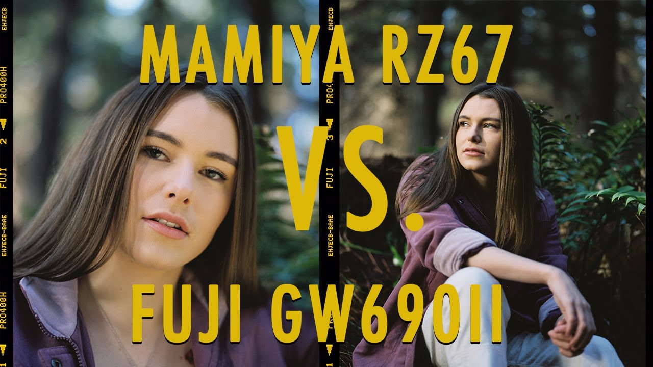 How to shoot medium format portraits on film | Mamiya RZ67 vs Fuji GW690ll | Fuji Pro 400H