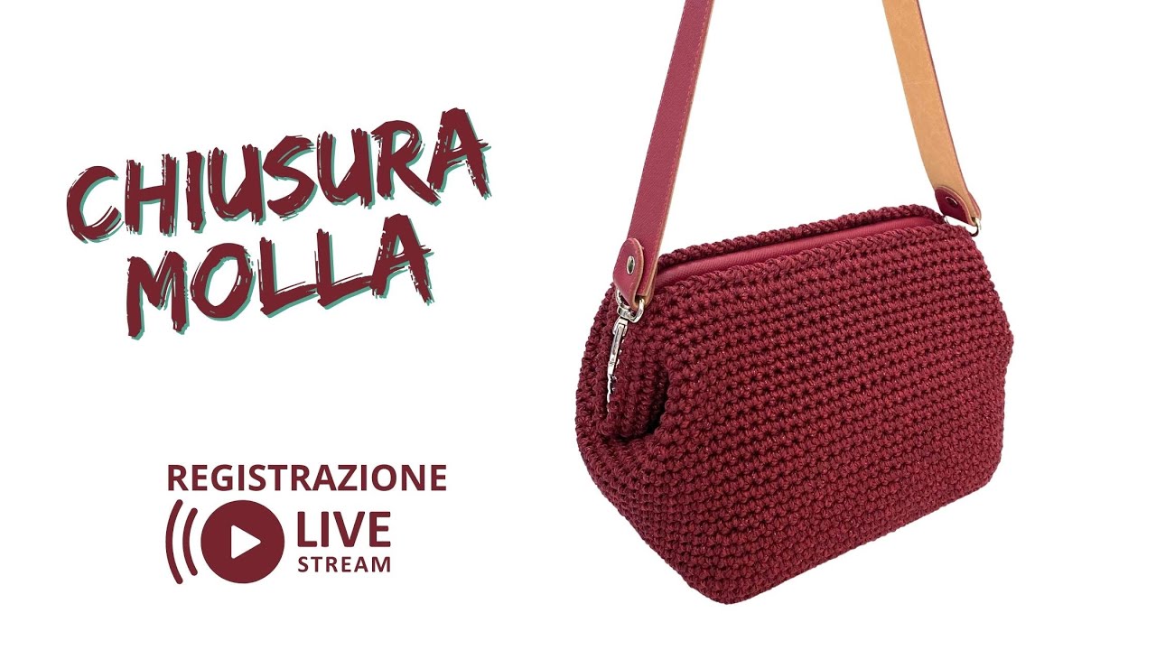 LIVE FEDE INTRECCI [PASTICINO BAG] CHIUSURA MOLLA