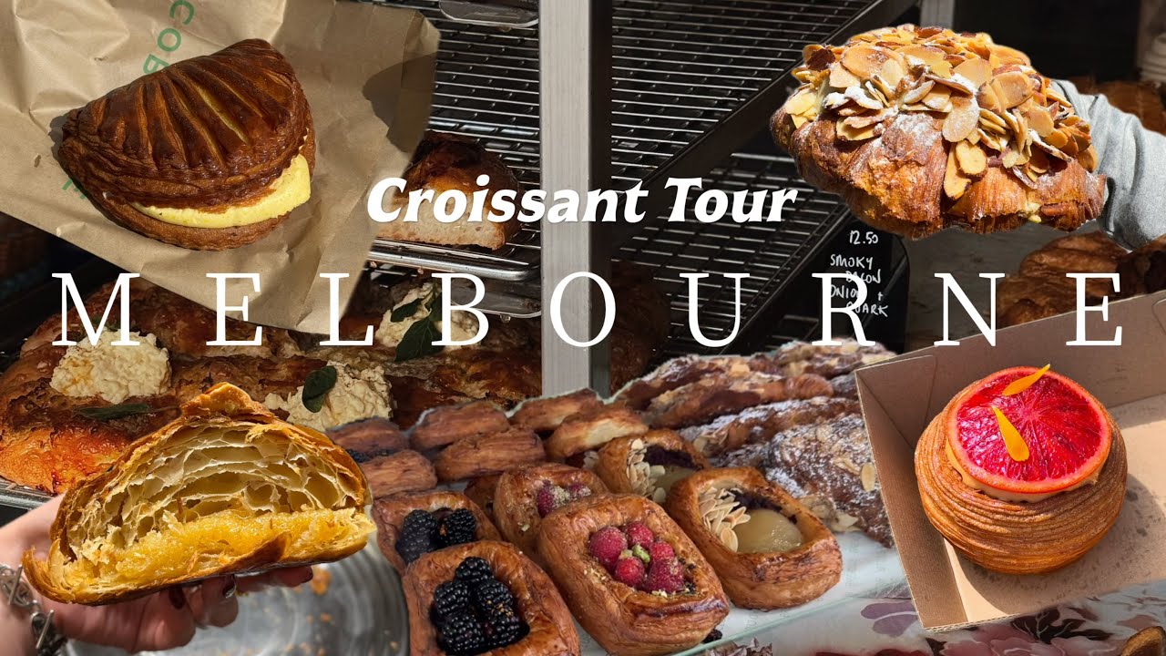 Bakery Tour EP1✨🥐in Melbourne ! All about pastries 墨爾本可頌地圖