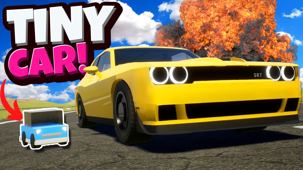TINY CAR Lego Street Race Ends in TOTAL DISASTER in Brick Rigs Multiplayer!