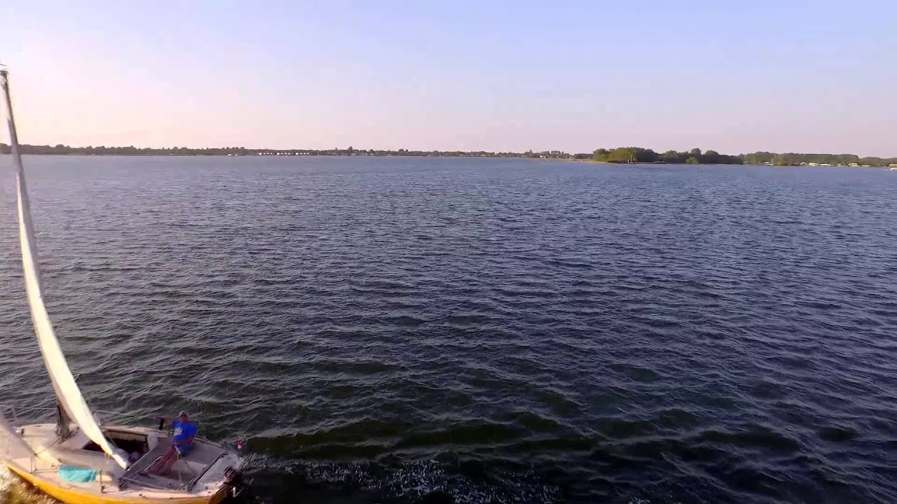Veerse Meer vanuit de lucht