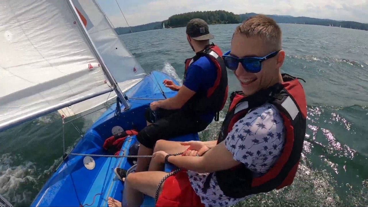 Regaty KOZŻ Solina 27.06.2020 Omega + wywrotka GOPRO HERO 8 BLACK