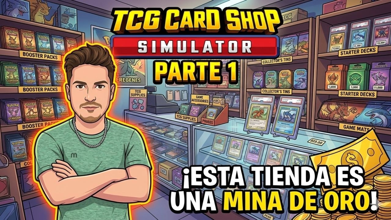 MI PRIMER DÍA VENDIENDO CARTAS... ¿Saldrá bien? 🤔 | TCG Card Shop Simulator #1