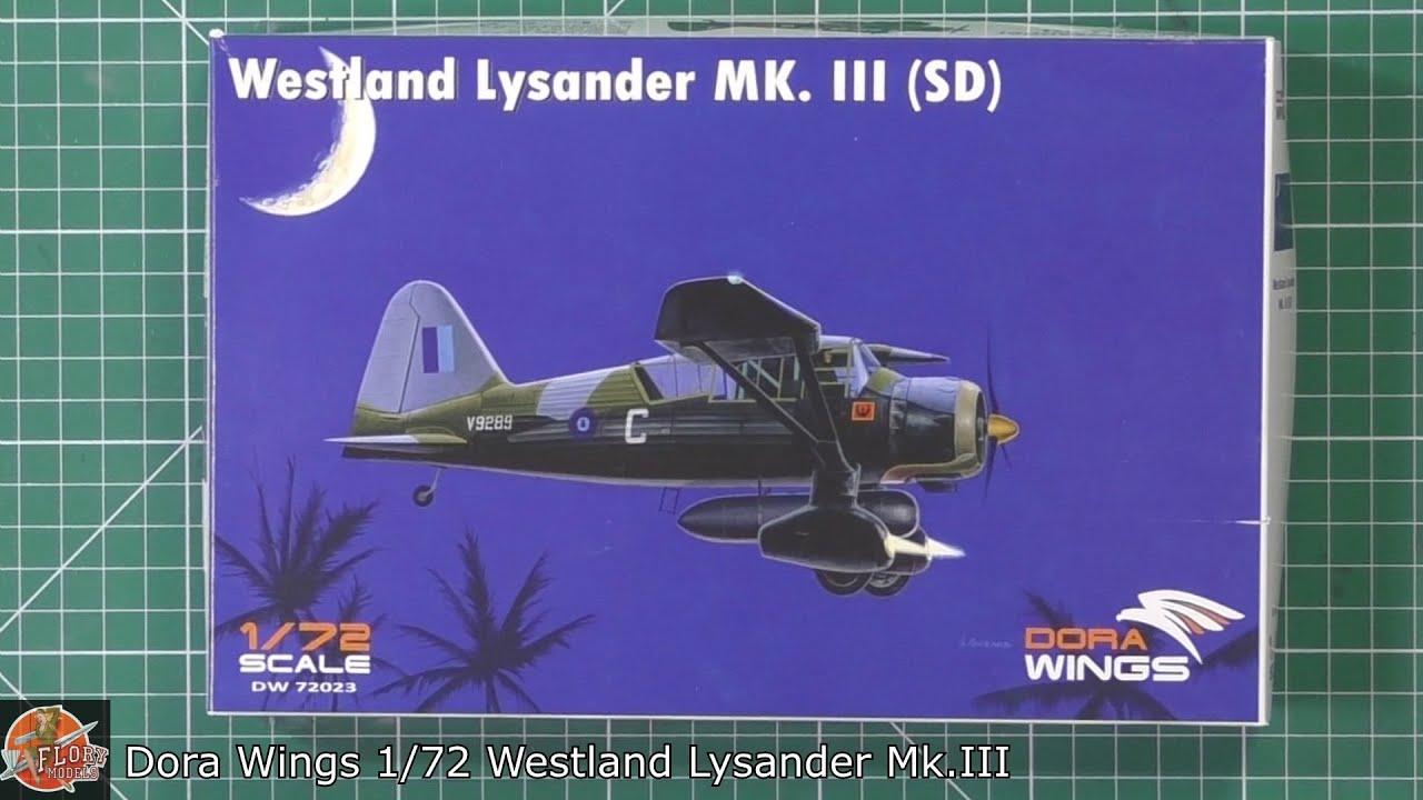 Dora Wings 1/72 Westland Lysander Mk.III review