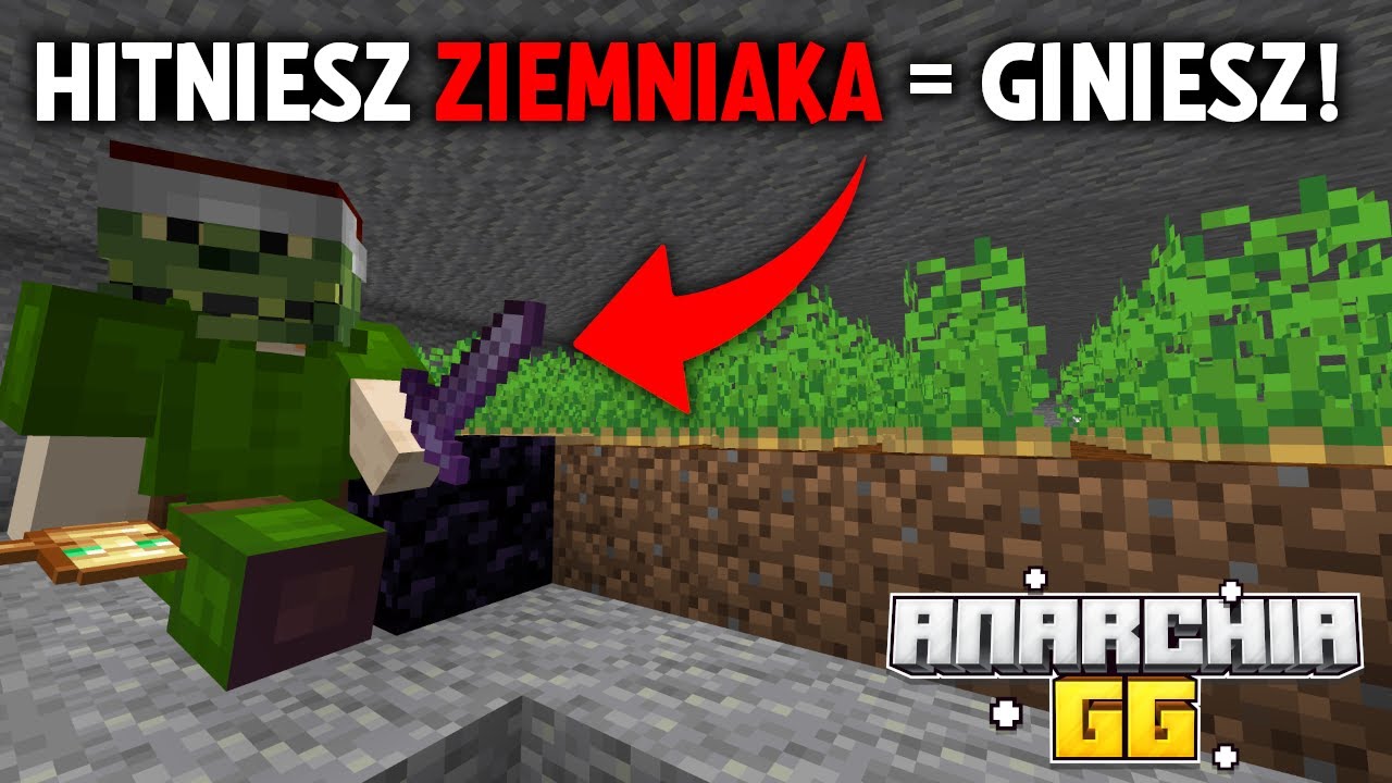 🤮Anarchia 2.0, czyli zabijanie z Ziemniaka, Fullboxy, i Mining Fatigue