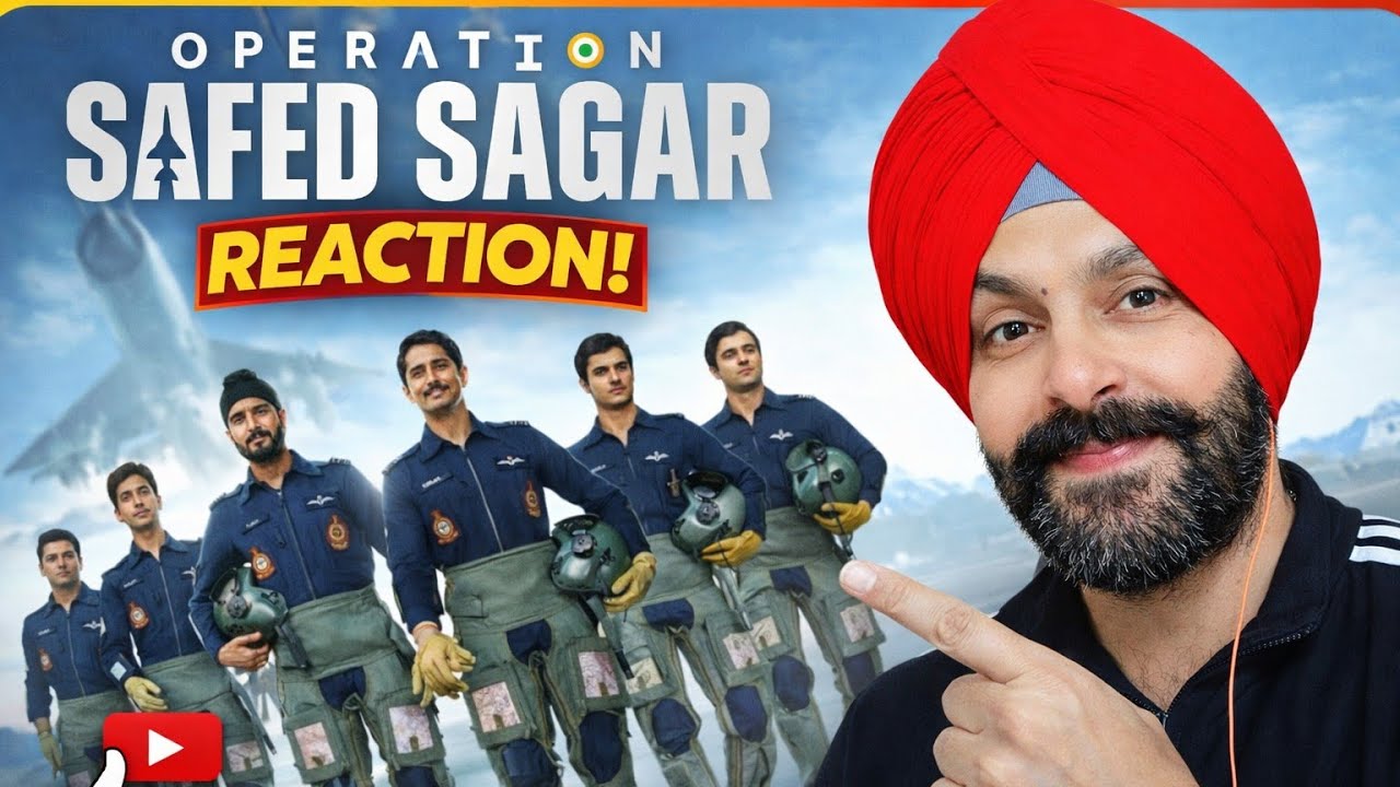 OPERATION SAFED SAGAR | OFFICIAL TEASER | REACTION VIDEO 