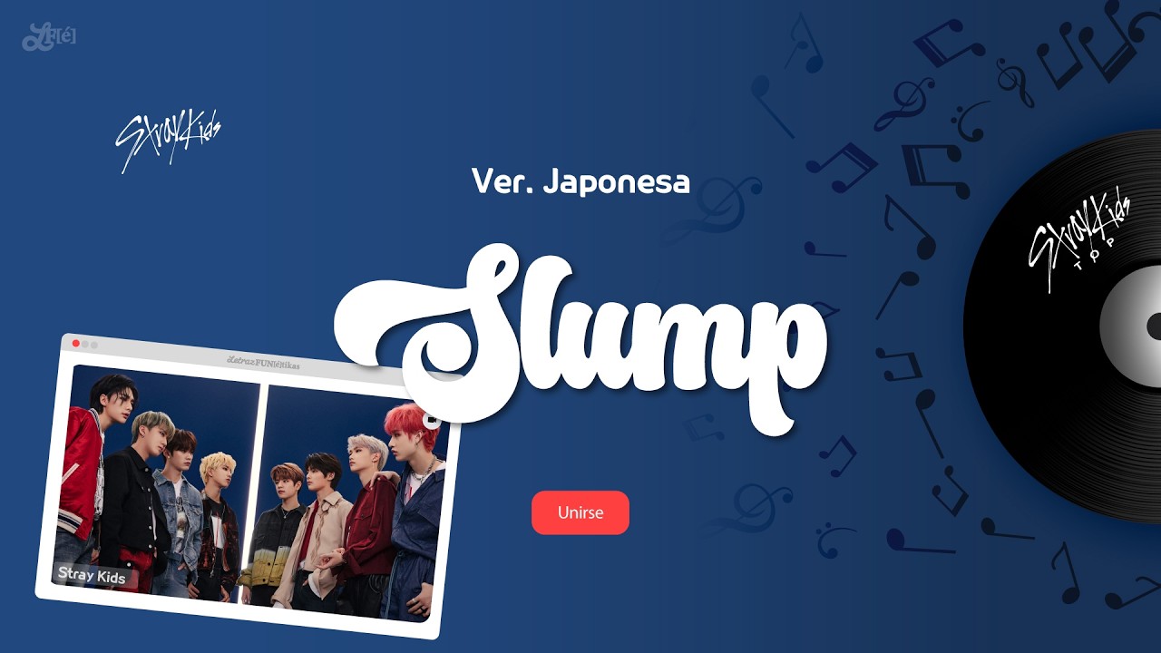 Stray Kids 'SLUMP' Ver. Japonesa | Letra Fácil (Pronunciación)