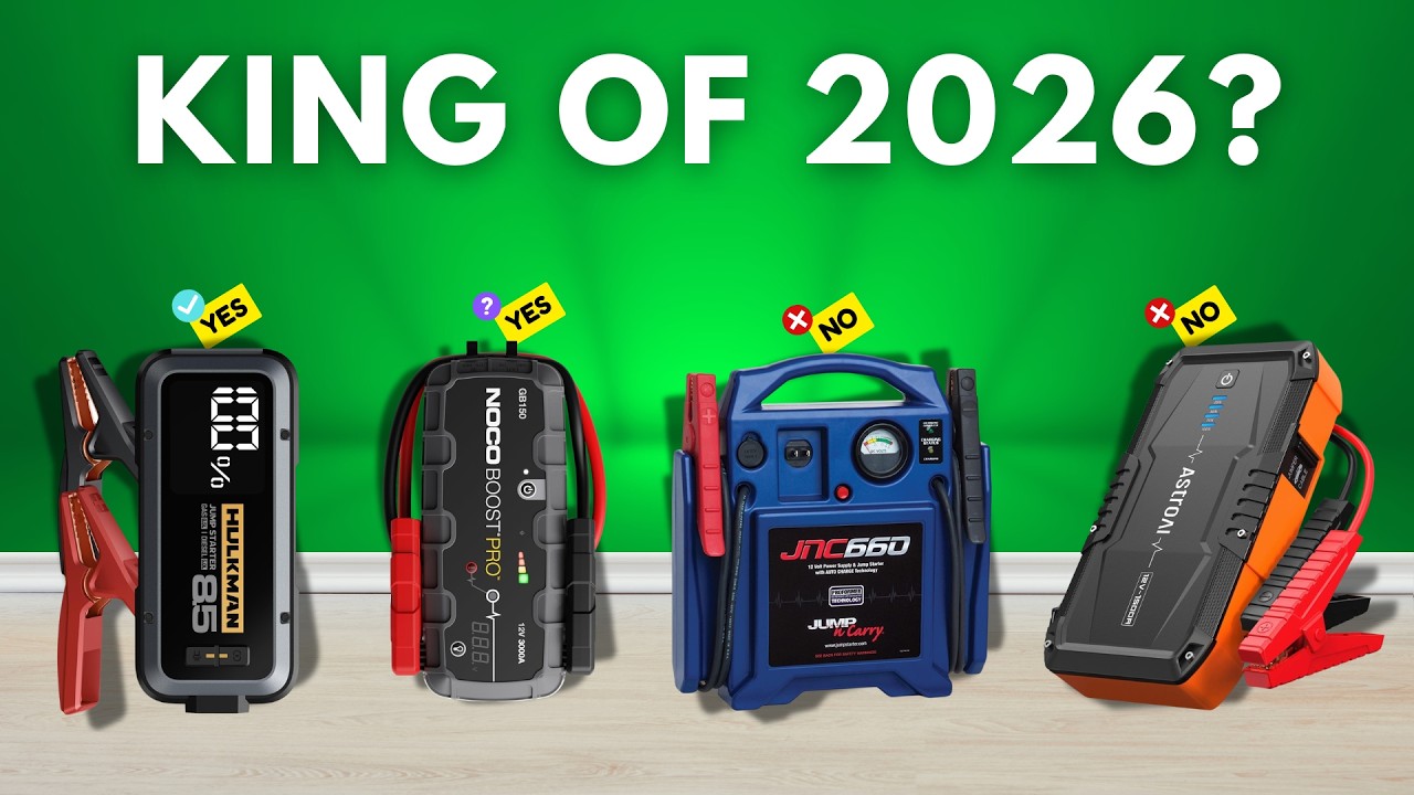 Best Car Jump Starters 2026 [watch before you buy]