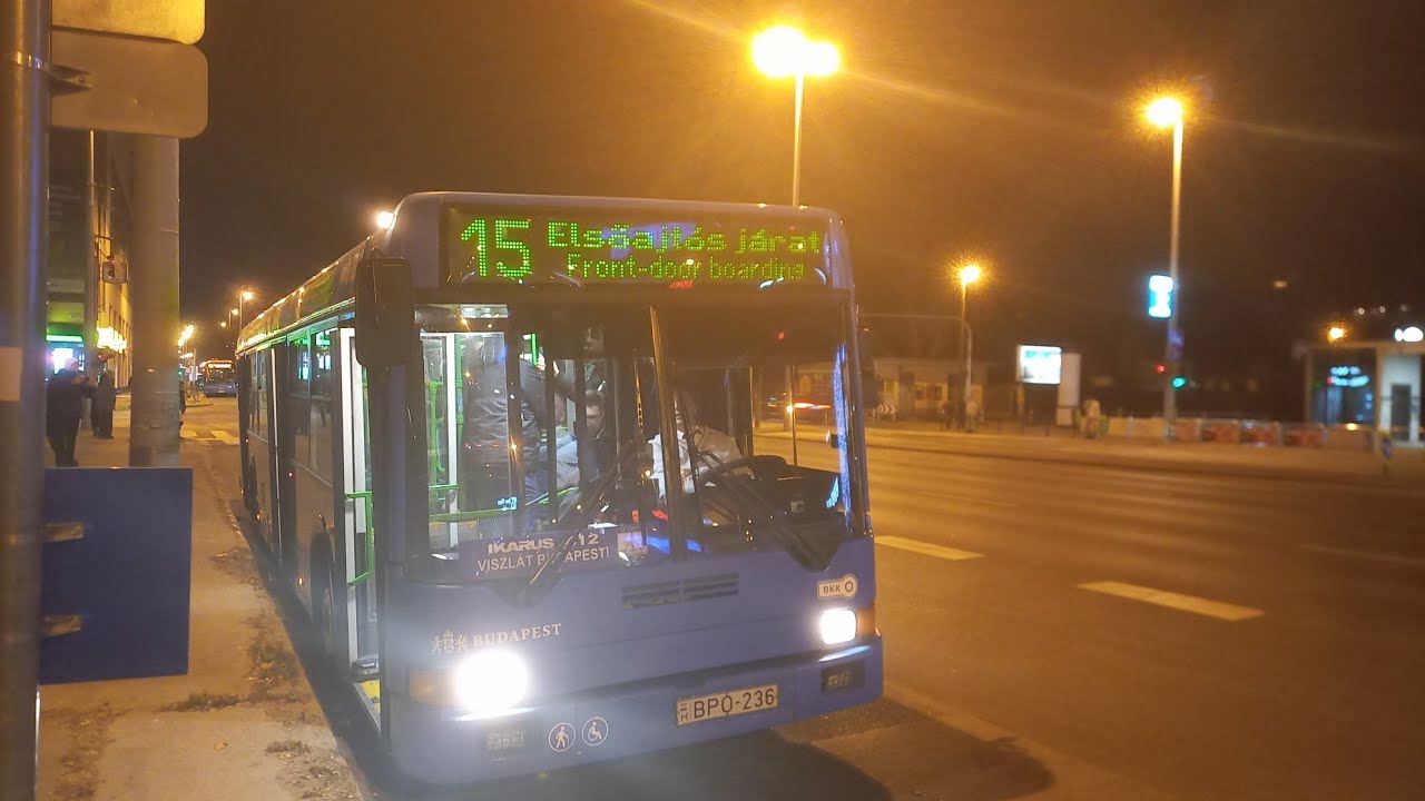 Utazás a BPO-236-al a 15-ös vonalon 1. Rész