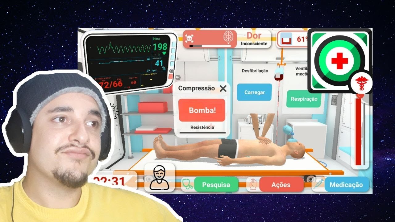 NÃO DEU PRA SALVAR?? REANIMATION INC [ SIMULADOR MÉDICO REALISTA ]