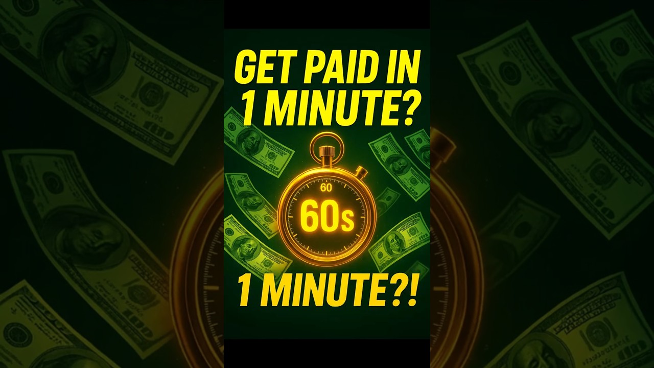 The 1-Minute Side Hustle Paying Daily (US Only 💵)
