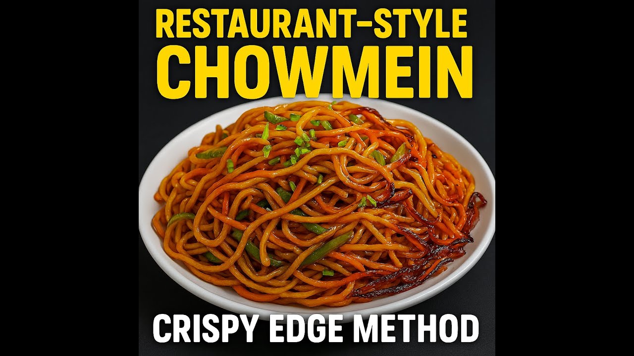 Restaurant-Style Chowmein in 7 Minutes — Secret Trick for Perfect Texture