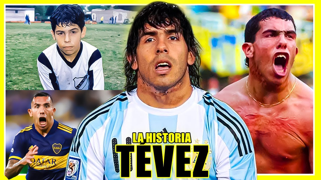 La VIDA DURA FORJÓ a un MONSTRUO del FÚTBOL | 🇦🇷Carlos Tévez La Historia