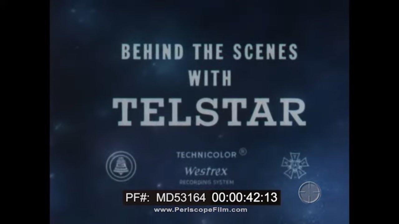 «ЗА КУЛИСАМИ С TELSTAR» 1962 ГОДА, ПРОМОФИЛЬМ ТЕЛЕФОНА BELL, СПУТНИК СВЯЗИ 53164