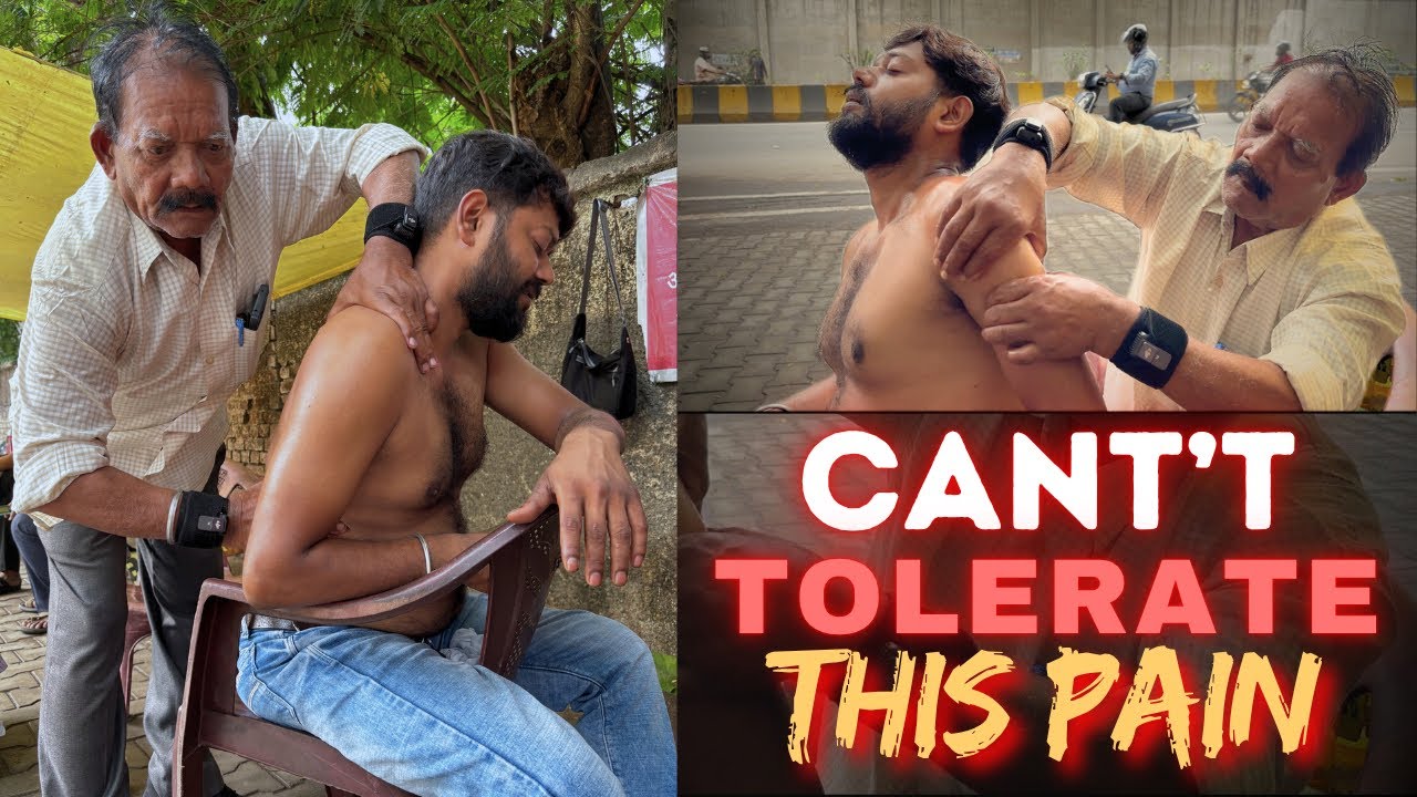 CRAZY Narsha Barber Indian Street Massage – You Won’t Believe This!