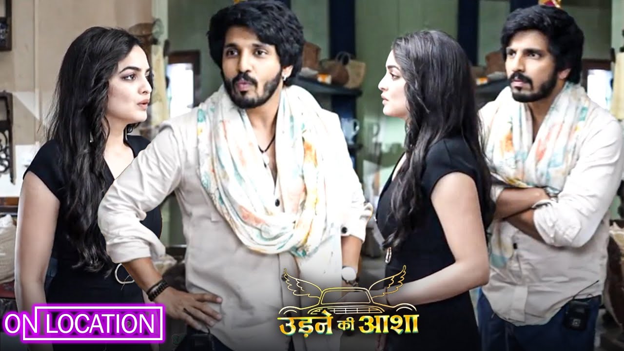 Udne Ki Aasha | घुंघट के पीछे से निकली Sailee! | On Location | Star Plus 