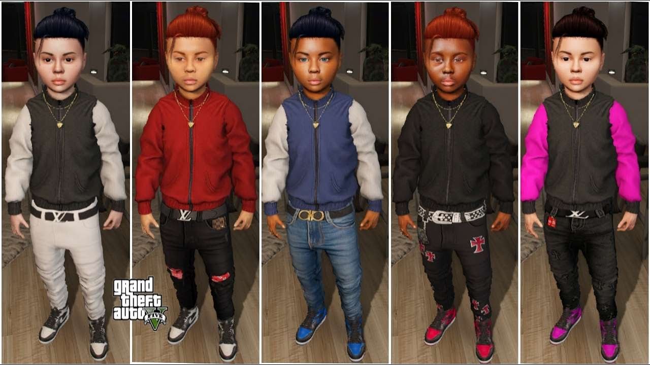 Gta 5:- Kid ped mod for Fivem Roleplay Server and Singleplayer  [Child Male 38]