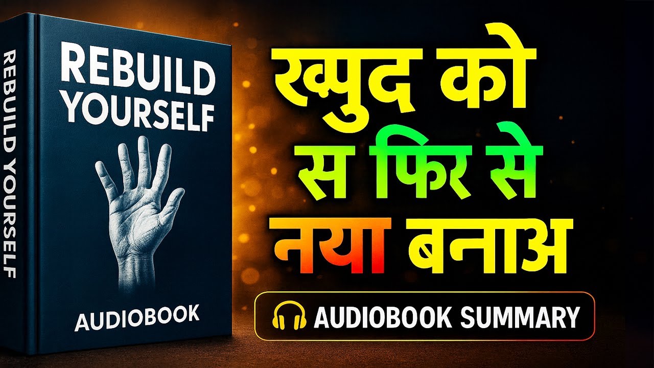 Rebuild Yourself | Hindi Audiobook Summary | खुद को फिर से नया बनाओ | Motivation & Mindset Hacks
